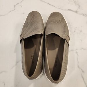 Vince Men's Taupe Slip-On Shoes